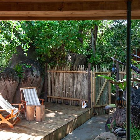 La Pointe Beach Huts เบเซนต์แอนน์ ภายนอก รูปภาพ