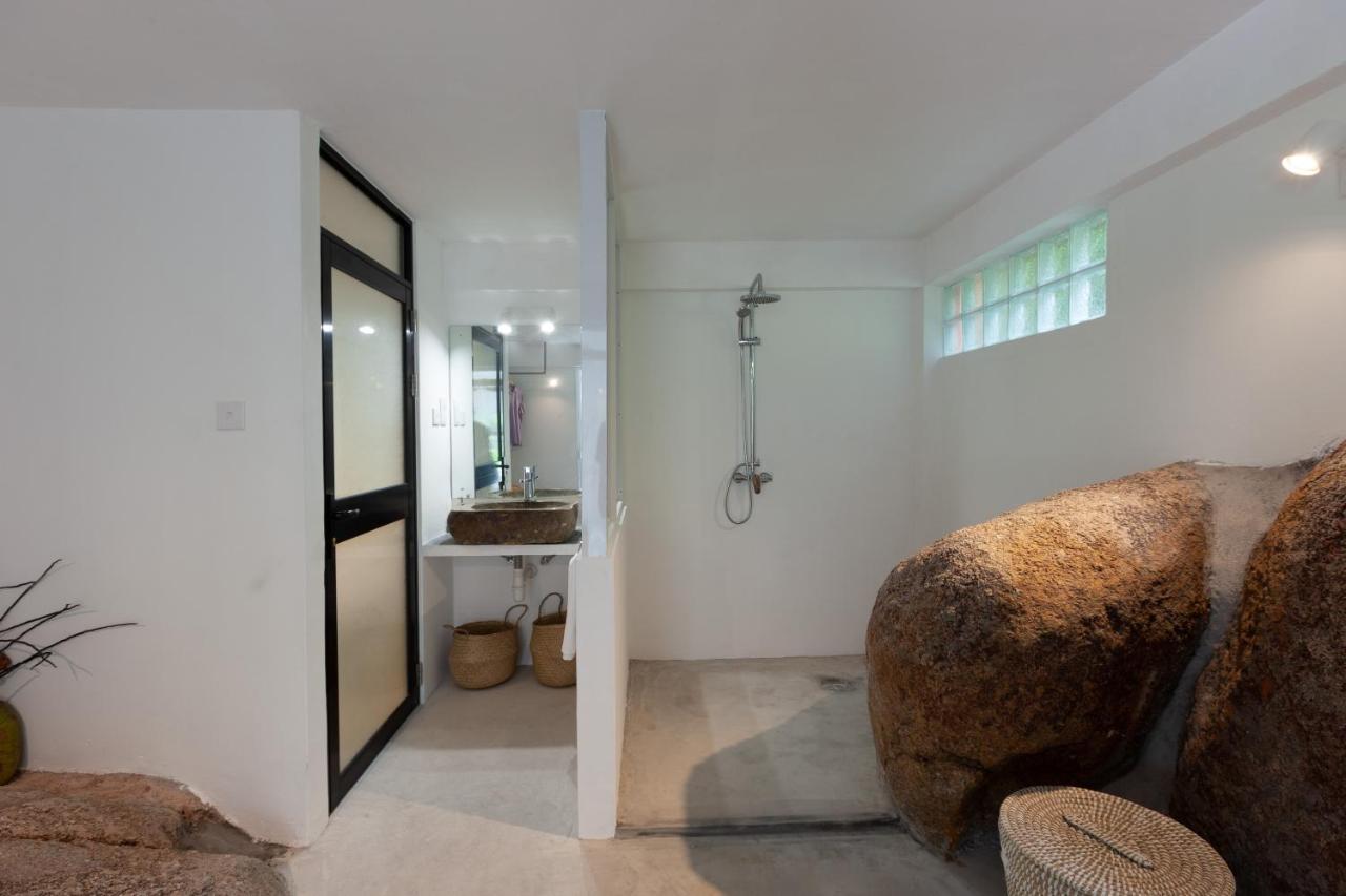 La Pointe Beach Huts เบเซนต์แอนน์ ภายนอก รูปภาพ