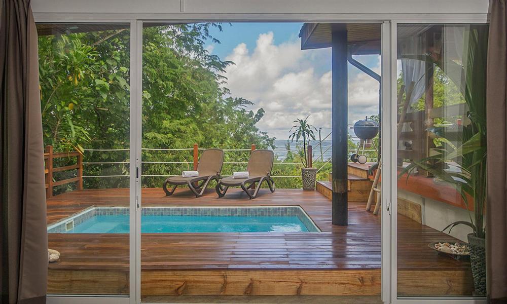 La Pointe Beach Huts เบเซนต์แอนน์ ภายนอก รูปภาพ