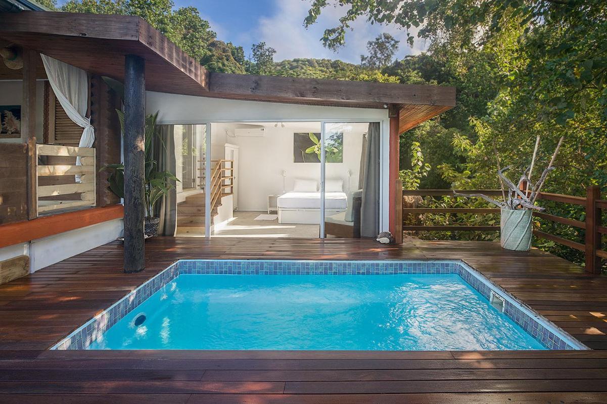 La Pointe Beach Huts เบเซนต์แอนน์ ภายนอก รูปภาพ
