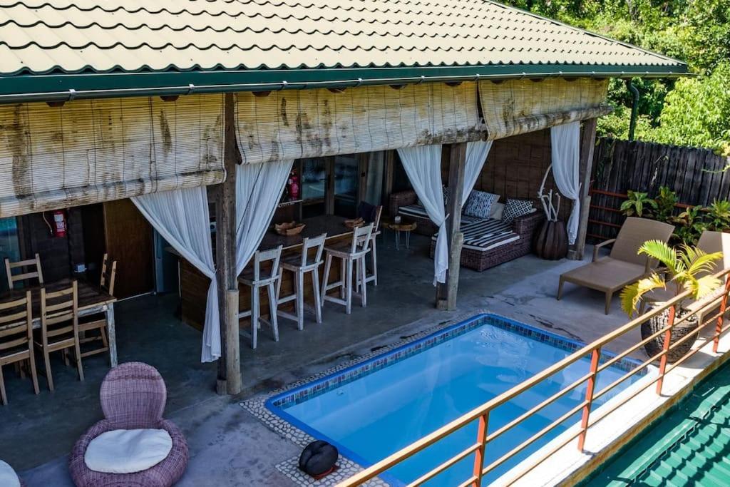 La Pointe Beach Huts เบเซนต์แอนน์ ภายนอก รูปภาพ