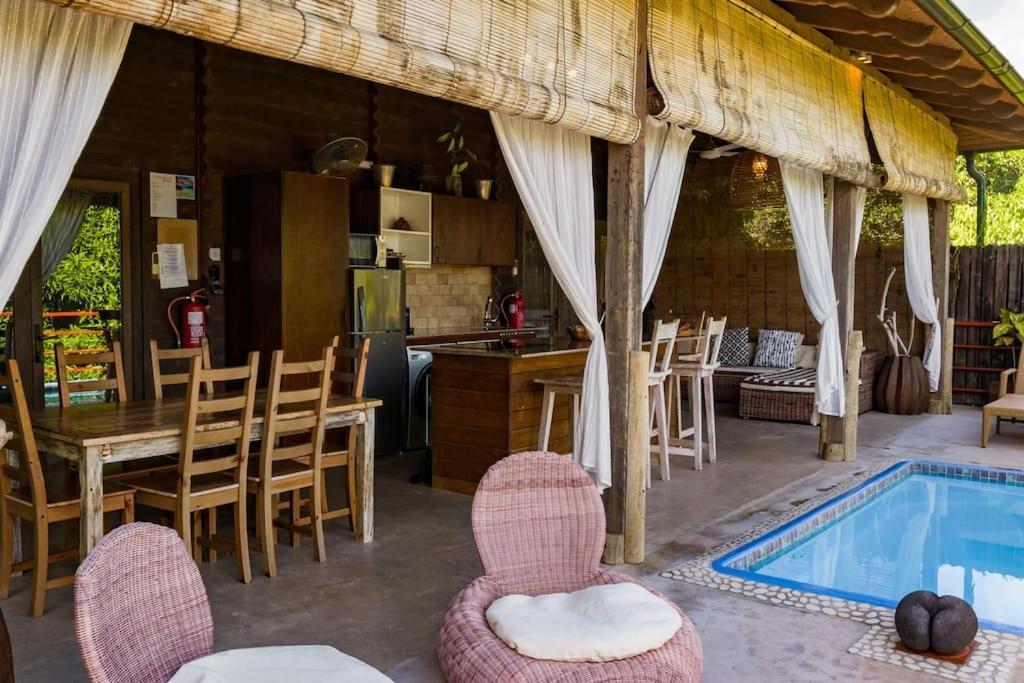 La Pointe Beach Huts เบเซนต์แอนน์ ภายนอก รูปภาพ