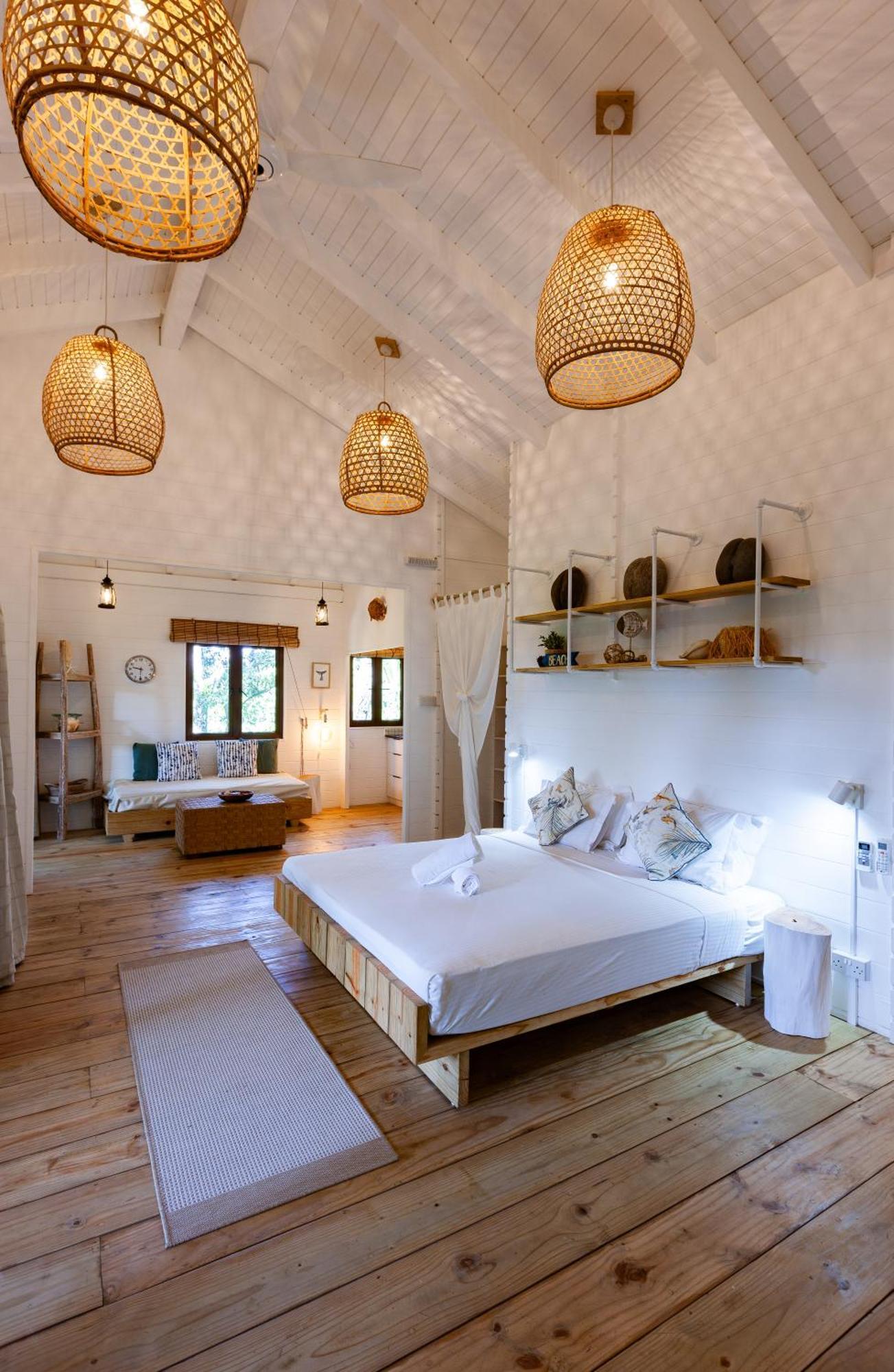 La Pointe Beach Huts เบเซนต์แอนน์ ภายนอก รูปภาพ