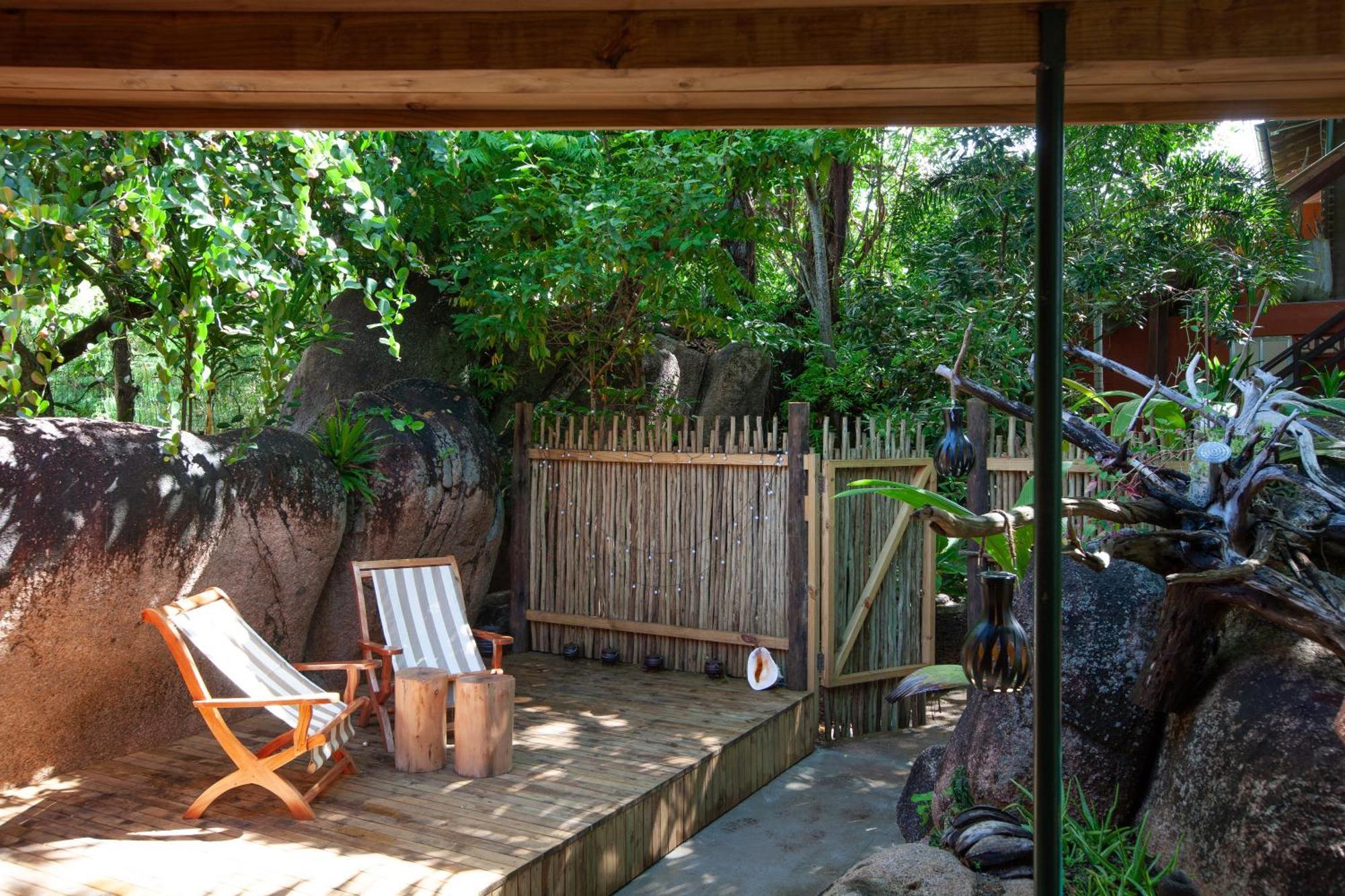 La Pointe Beach Huts เบเซนต์แอนน์ ภายนอก รูปภาพ