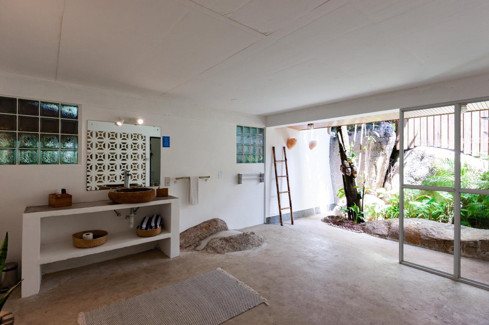 La Pointe Beach Huts เบเซนต์แอนน์ ภายนอก รูปภาพ
