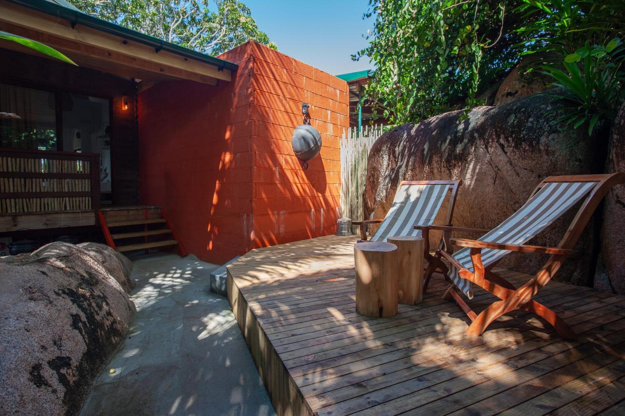 La Pointe Beach Huts เบเซนต์แอนน์ ภายนอก รูปภาพ