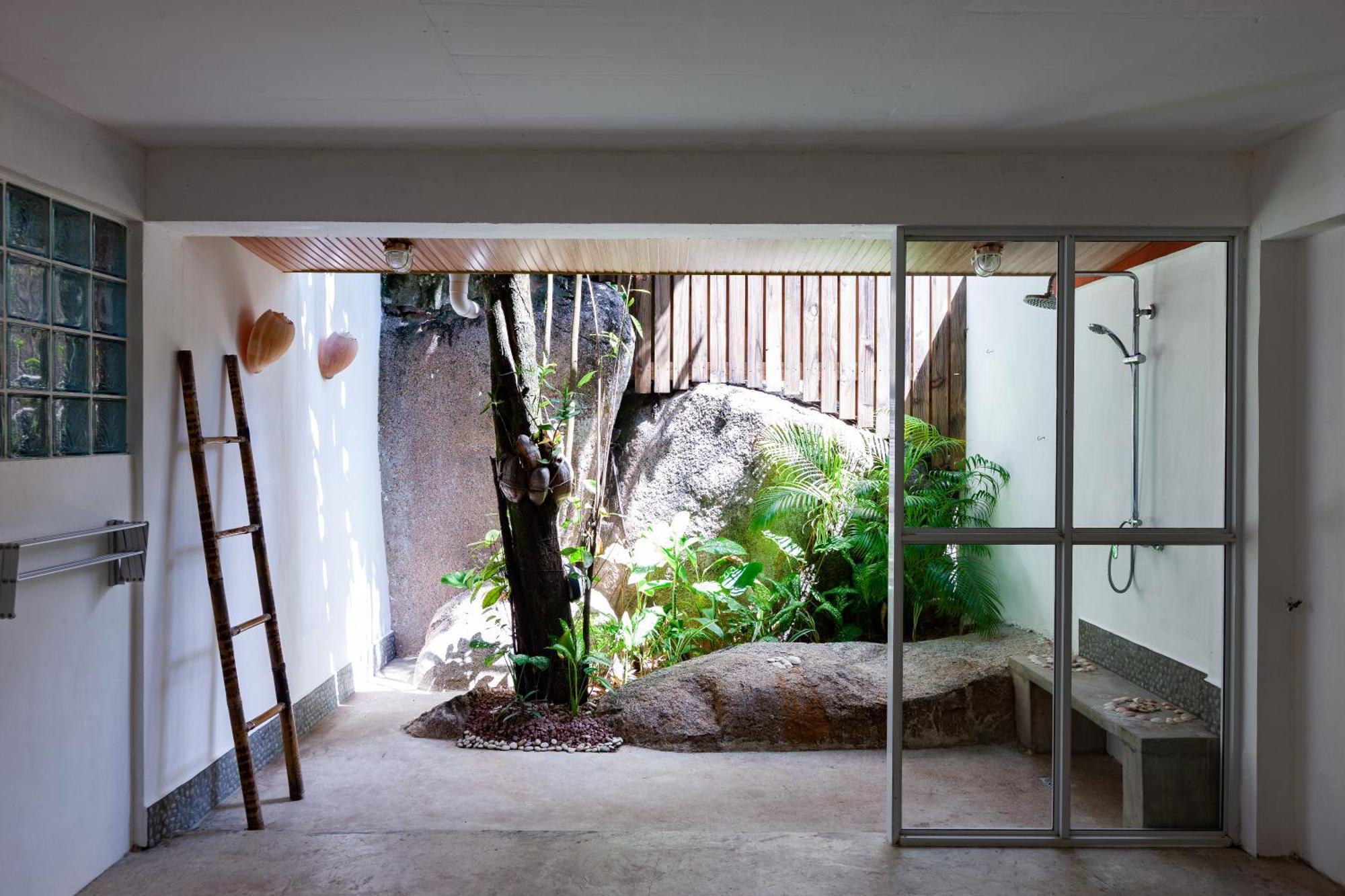 La Pointe Beach Huts เบเซนต์แอนน์ ภายนอก รูปภาพ